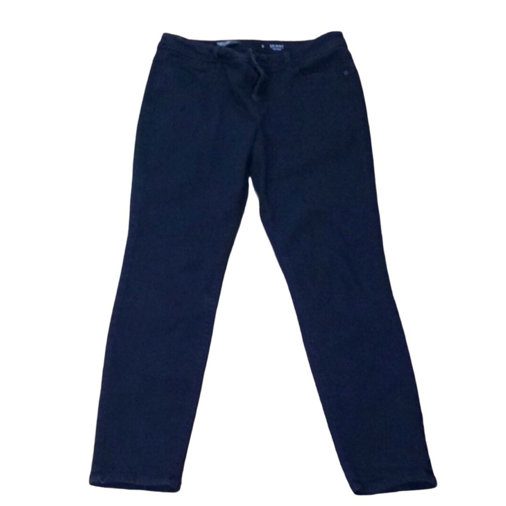 Simply Vera black skinny mid rise jeans Size 8